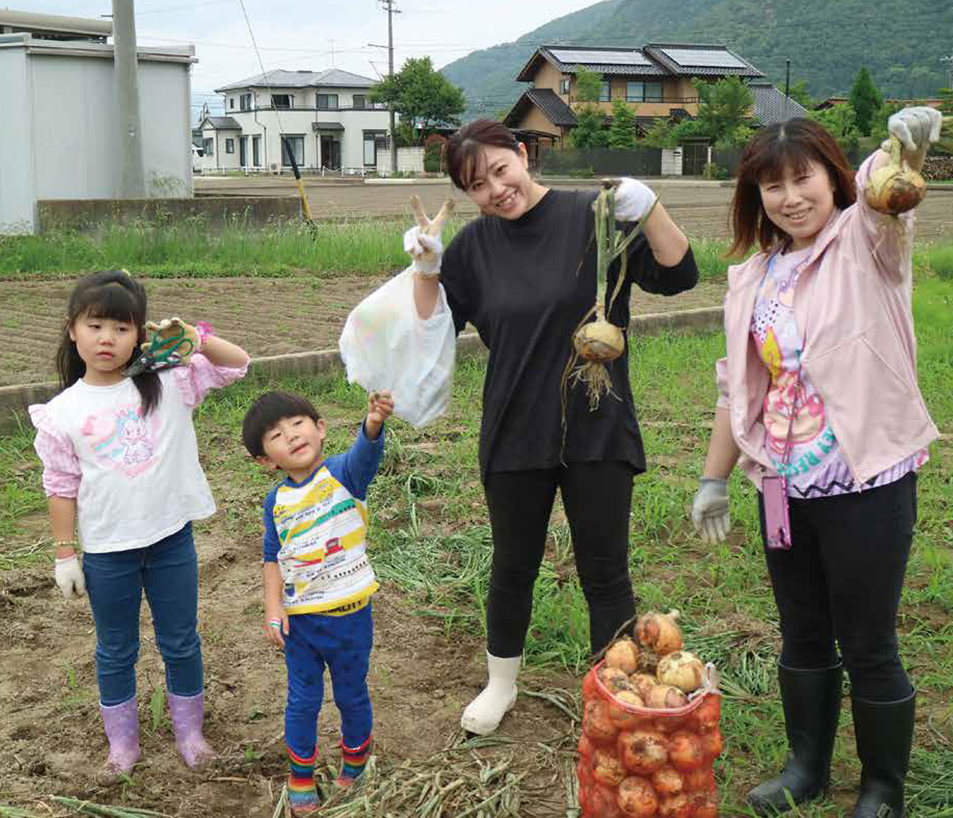 子どもたちと「食と農」を学ぶ体験の写真(長野県長野市)